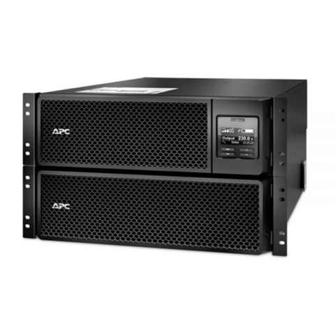 ИБП APC Smart-UPS SRT 10000VA, Online, 6хIEC 320 C13, 4хIEC 320 C19, RJ-45, USB, LCD, металл (SRT10KRMXLI)