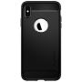 Чехол-накладка Spigen Rugged Armor для Apple iPhone XS Max Matte Black (065CS25125)