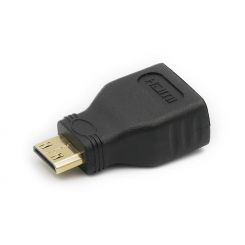 Адаптер PowerPlant (CA911080), HDMI - miniHDMI, черный