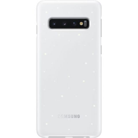 Чехол-накладка Samsung LED Cover для Samsung Galaxy S10 SM-G973 White (EF-KG973CWEGRU)