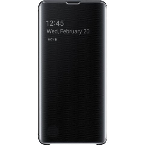 Чохол-книжка Samsung Clear View Cover для Samsung Galaxy S10 SM-G973 Black (EF-ZG973CBEGRU)