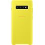Чехол-накладка Samsung Silicone Cover для Samsung Galaxy S10+ SM-G975 Yellow (EF-PG975TYEGRU)