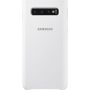 Чехол-накладка Samsung Silicone Cover для Samsung Galaxy S10 SM-G973 White (EF-PG973TWEGRU)