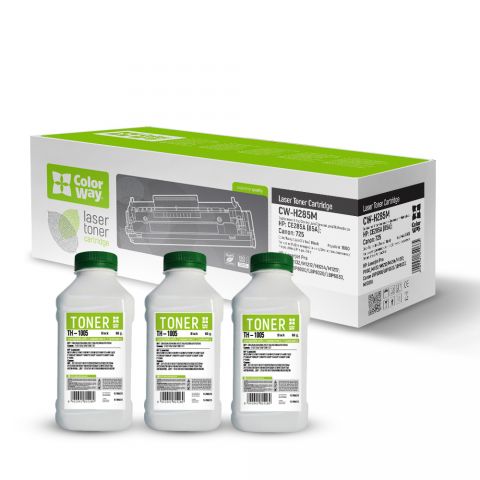 Картридж CW (CW-H285M/TH-1005) Canon LBP6000/MF3010 (Canon 725/CE285A) + Тонер (TH-1005) 3х60г Картридж CW (CW-H285M/TH-1005) Canon LBP6000/MF3010 (Canon 725/CE285A) + Тонер (TH-1005) 3х60г