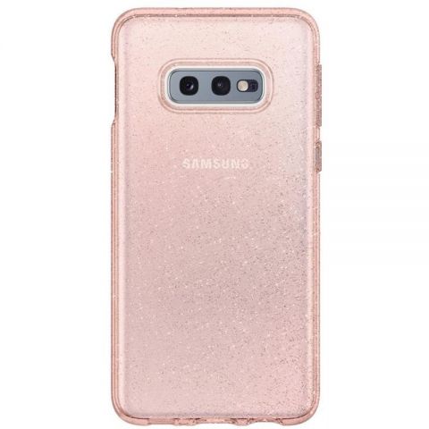 Чехол-накладка Spigen Liquid Crystal Glitter для Samsung Galaxy 10e SM-G970 Rose Quartz (609CS25835)
