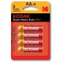 Батарейка Kodak Super Heavy Duty AA/LR06 BL 4шт
