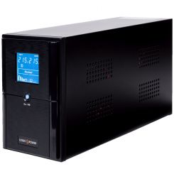 ИБП LogicPower LPM-UL1250VA, Lin.int., AVR, 3 x евро, USB, LCD, металл
