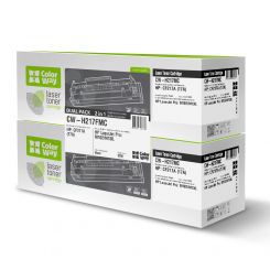 Картридж CW (CW-H217FMC) HP LJ Pro M102/M130 Black (CF217A) Dual Pack с чипом