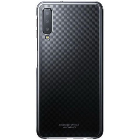 Чехол-накладка Samsung Gradation Cover для Samsung Galaxy A70 SM-A705 Black (EF-AA705CBEGRU)