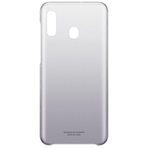 Чехол-накладка Samsung Gradation Cover для Samsung Galaxy A20 SM-A205 Black (EF-AA205CBEGRU)