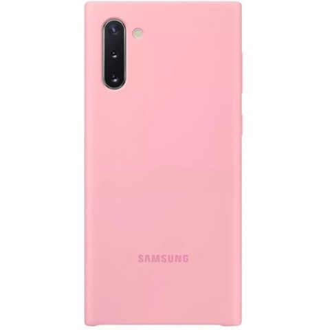Чехол-накладка Samsung Silicone Cover для Samsung Galaxy Note 10 SM-N970 Pink (EF-PN970TPEGRU)
