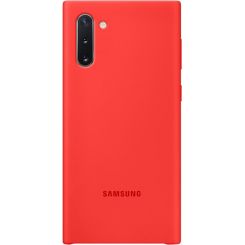 Чехол-накладка Samsung Silicone Cover для Samsung Galaxy Note 10 SM-N970 Red (EF-PN970TREGRU)