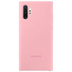 Чехол-накладка Samsung Silicone Cover для Samsung Galaxy Note 10+ SM-N975 Pink (EF-PN975TPEGRU)