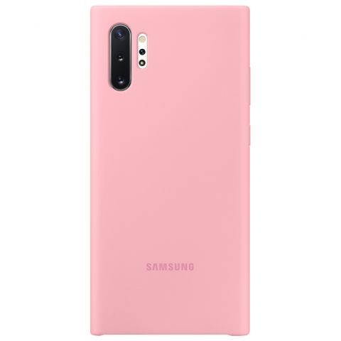 Чехол-накладка Samsung Silicone Cover для Samsung Galaxy Note 10+ SM-N975 Pink (EF-PN975TPEGRU)