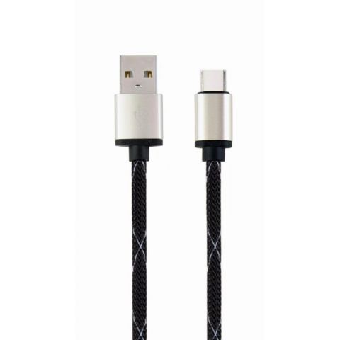 Кабель Cablexpert USB - USB Type-C V 2.0 (M/M), 2.5 м, Black (CCP-USB2-AMCM-2.5M)