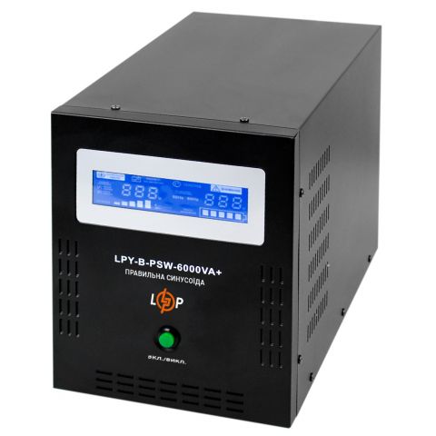 ИБП LogicPower LPY-B-PSW-6000VA+ (4200Вт)10A/20A, с правильной синусоидой 48V