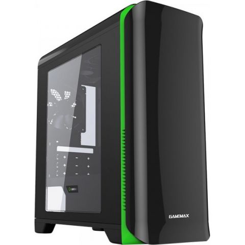 Корпус GameMax H602-BK Black без БП