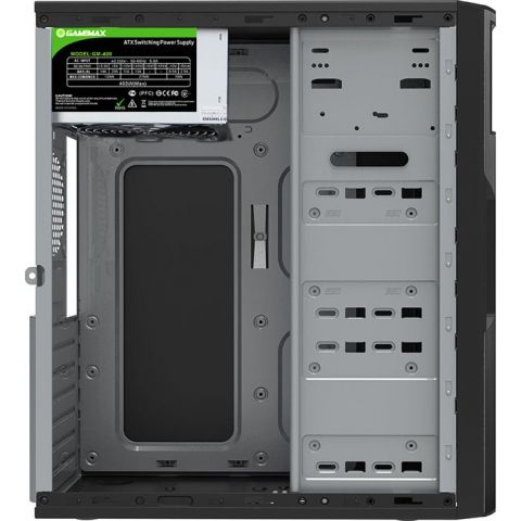 Корпус GameMax ET-212-400W-U3 Black 400W Корпус GameMax ET-212-400W-U3 Black 400W