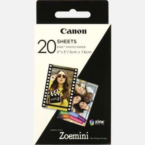 Фотобумага CANON (ZP-2030) Zink 5x7.6cм 20л (3214C002)