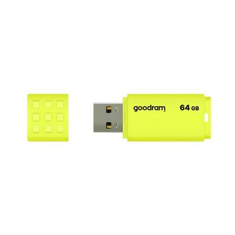Флеш-накопитель USB2.0 64GB Goodram UME2 Yellow (UME2-0640Y0R11)