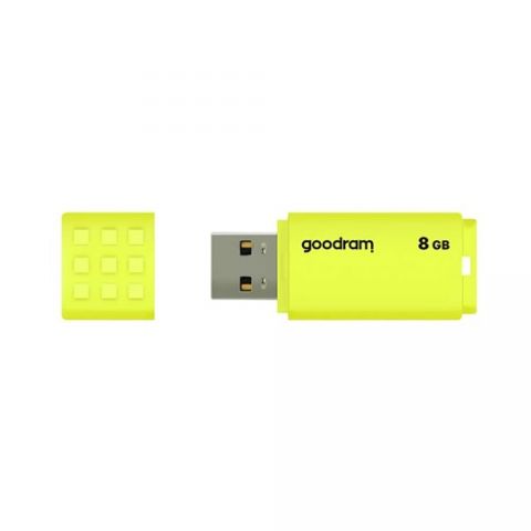Флеш-накопичувач USB2.0  8GB Goodram UME2 Yellow (UME2-0080Y0R11)