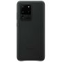 Чехол-накладка Samsung Leather Cover для Samsung Galaxy S20 Ultra SM-G988 Black (EF-VG988LBEGRU)