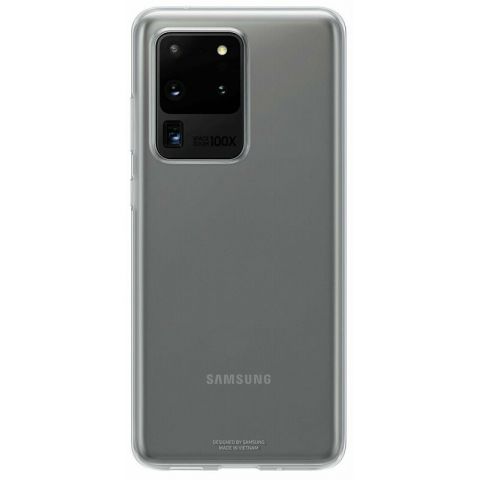 Чехол-накладка Samsung Clear Cover для Samsung Galaxy S20 Ultra SM-G988 Transparent (EF-QG988TTEGRU)