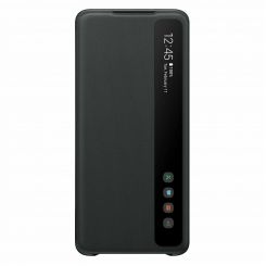 Чехол-книжка Samsung Clear View Cover для Samsung Galaxy S20+ SM-G985 Black (EF-ZG985CBEGRU)