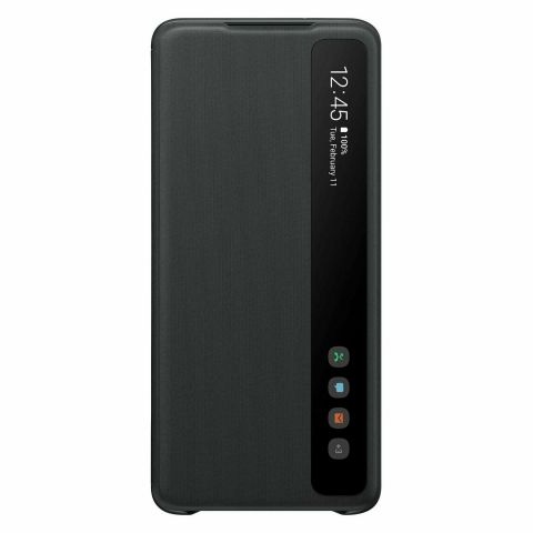 Чехол-книжка Samsung Clear View Cover для Samsung Galaxy S20+ SM-G985 Black (EF-ZG985CBEGRU)