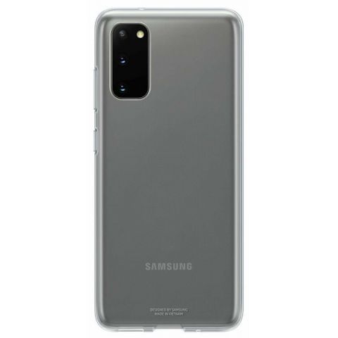 Чехол-накладка Samsung Clear Cover для Samsung Galaxy S20 SM-G980 Transparent (EF-QG980TTEGRU)