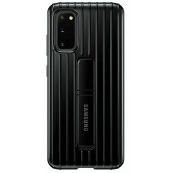 Чехол-накладка Samsung Protective Standing Cover для Samsung Galaxy S20 SM-G980 Black (EF-RG980CBEGRU)
