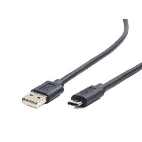 Кабель Cablexpert USB - USB Type-C (M/M), 1.8 м, премиум, черный (CCP-USB2-AMCM-6)
