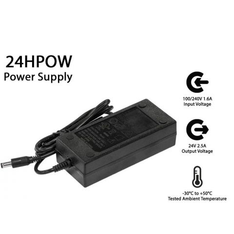 Блок питания Mikrotik 24HPOW (24V, 2.5A, питание для любых RouterBOARD моделей)
