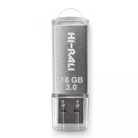 Флеш-накопитель USB3.0 16GB Hi-Rali Rocket Series Silver (HI-16GB3VCSL) Флеш-накопитель USB3.0 16GB Hi-Rali Rocket Series Silver (HI-16GB3VCSL)