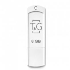 Флеш-накопитель USB 8GB T&G 011 Classic Series White (TG011-8GBWH)