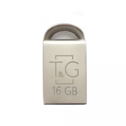 Флеш-накопитель USB 16GB T&G 107 Metal Series Silver (TG107-16G)