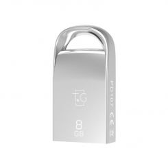Флеш-накопитель USB 8GB T&G 107 Metal Series Silver (TG107-8G)