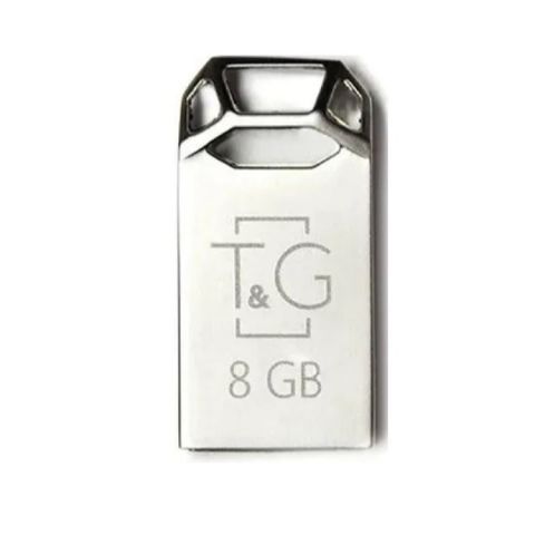 Флеш-накопитель USB 8GB T&G 110 Metal Series Silver (TG110-8G)