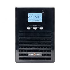ИБП LogicPower Smart-UPS LogicPower-1000 PRO (with battery), Online, AVR, 3 х IEC, металл