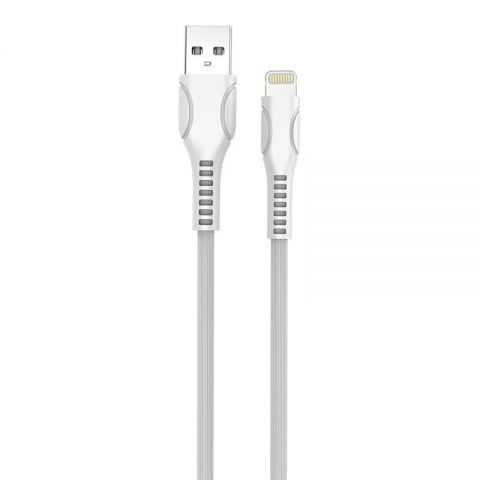 Кабель ColorWay USB - Lightning (M/M), line-drawing, 2.4 А, 1 м, White (CW-CBUL027-WH)