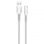 Кабель ColorWay USB - micro USB (M/M), Line-Drawing, 2.4 А, 1 м, White (CW-CBUM028-WH)