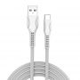 Кабель ColorWay USB - USB Type-C (M/M), line-drawing, 2.4 А, 1 м, White (CW-CBUC029-WH)