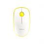 Мышь беспроводная Modecom MC-WM112 White-Yellow (M-MC-WM112-290)