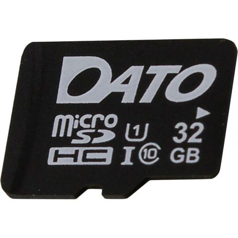 Карта памяти MicroSDHC  32GB UHS-I Class 10 Dato (DTTF032GUIC10)