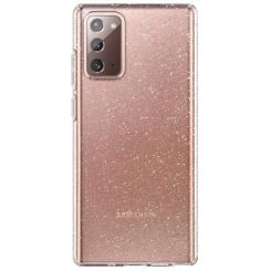 Чехол-накладка Spigen Liquid Crystal Glitter для Samsung Galaxy Note20 SM-N980 Crystal Quartz (ACS01416)
