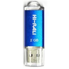 Флеш-накопитель USB 2GB Hi-Rali Rocket Series Blue (HI-2GBRKTBL)