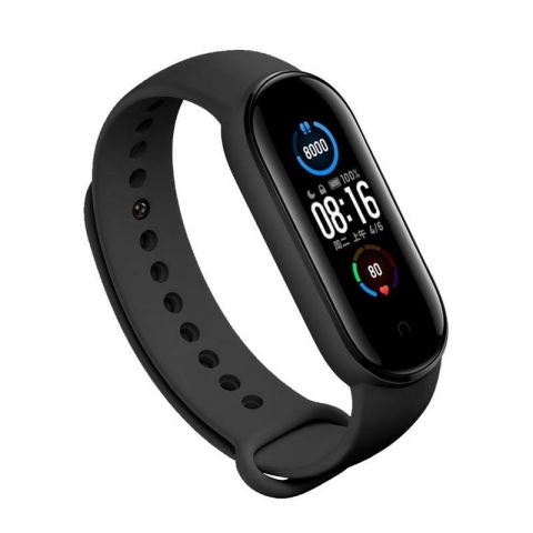 Ремешок BeCover для Xiaomi Mi Smart Band 5/Mi Smart Band 6 Black (705062)