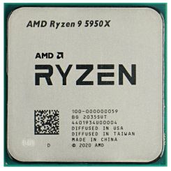 Процессор AMD Ryzen 9 5950X (3.4GHz 64MB 105W AM4) Tray (100-000000059) Процессор AMD Ryzen 9 5950X (3.4GHz 64MB 105W AM4) Tray (100-000000059)