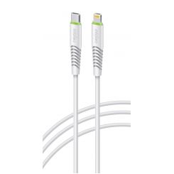 Кабель Intaleo CBFLEXTL1 USB Type-C - Lightning (M/M), 1.2 м, White (1283126504099)