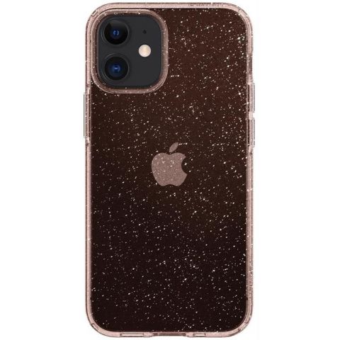 Чехол-накладка Spigen Liquid Crystal Glitter для Apple iPhone 12 Mini Rose Quartz (ACS01742)